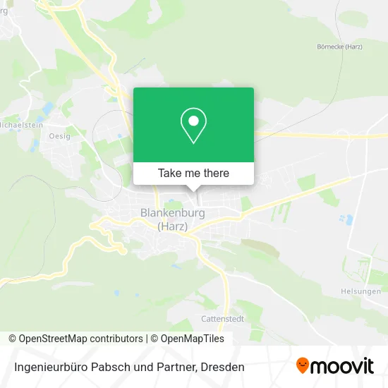Карта Ingenieurbüro Pabsch und Partner