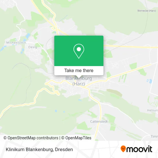 Карта Klinikum Blankenburg