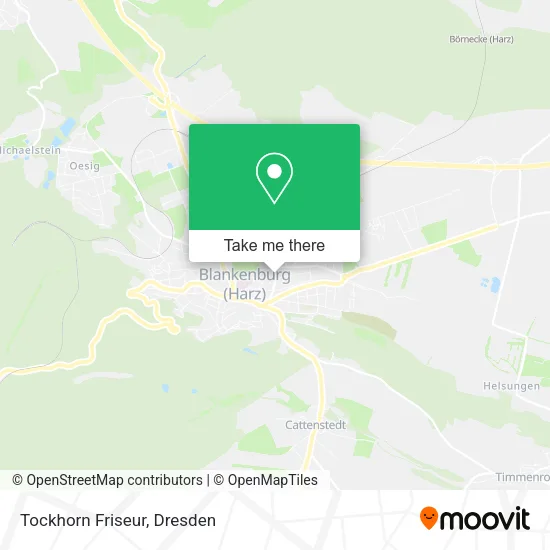 Карта Tockhorn Friseur