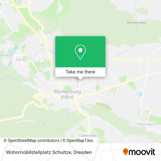 Карта Wohnmobilstellplatz Schultze