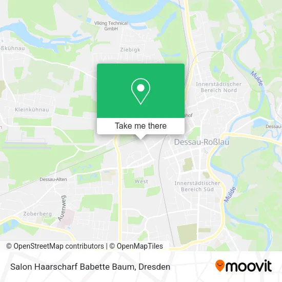 Карта Salon Haarscharf Babette Baum