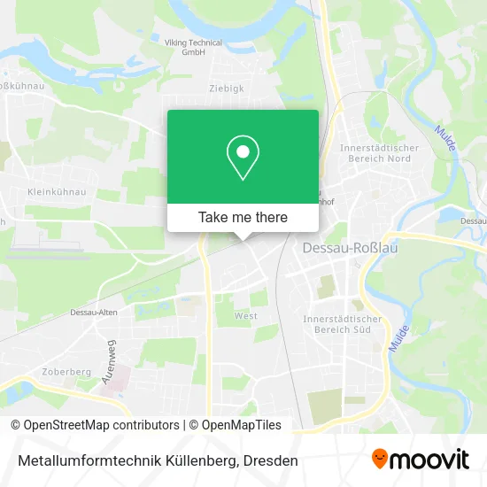 Карта Metallumformtechnik Küllenberg