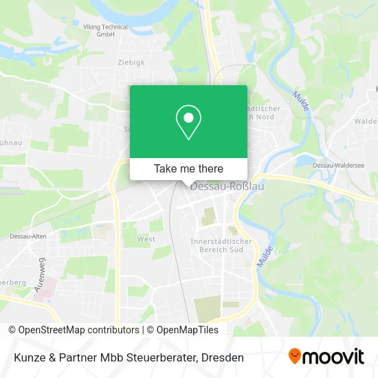 Карта Kunze & Partner Mbb Steuerberater