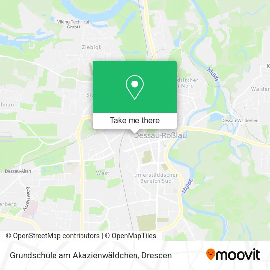Карта Grundschule am Akazienwäldchen