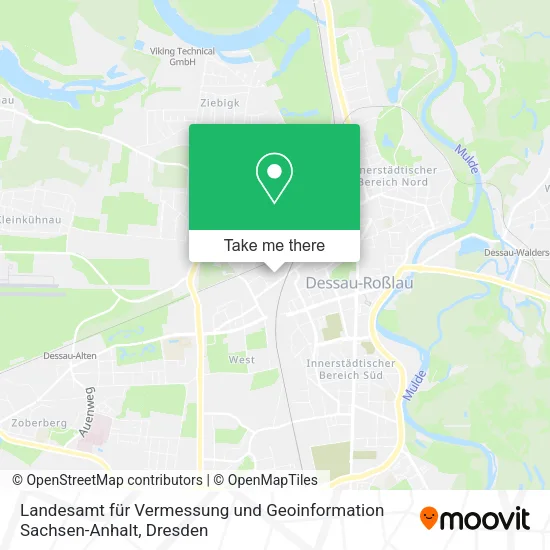 Карта Landesamt für Vermessung und Geoinformation Sachsen-Anhalt