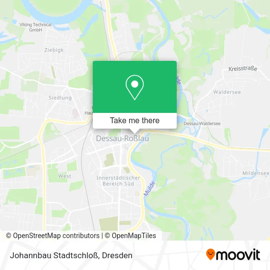 Карта Johannbau Stadtschloß