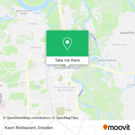 Карта Kaori Restaurant