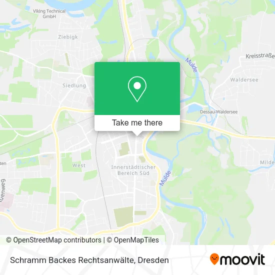 Карта Schramm Backes Rechtsanwälte