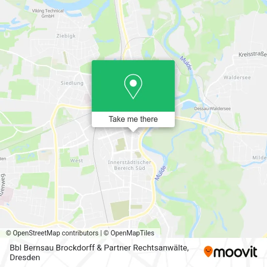 Карта Bbl Bernsau Brockdorff & Partner Rechtsanwälte