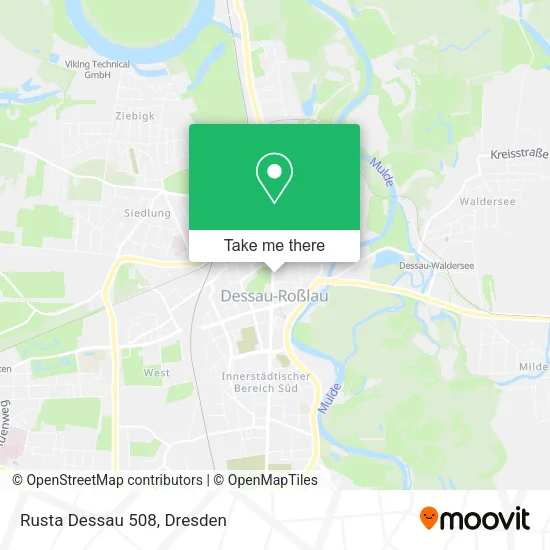 Карта Rusta Dessau 508