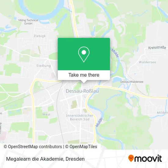 Карта Megalearn die Akademie