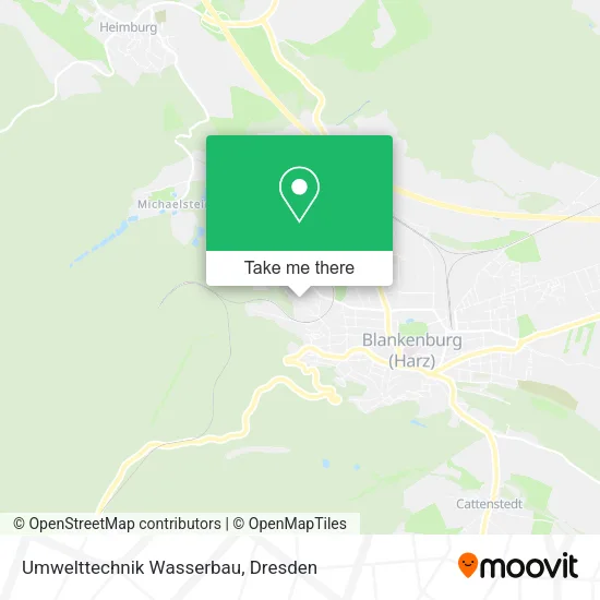 Карта Umwelttechnik Wasserbau