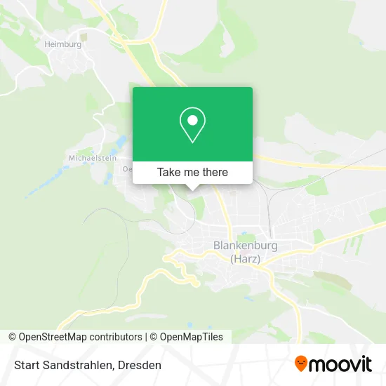 Карта Start Sandstrahlen