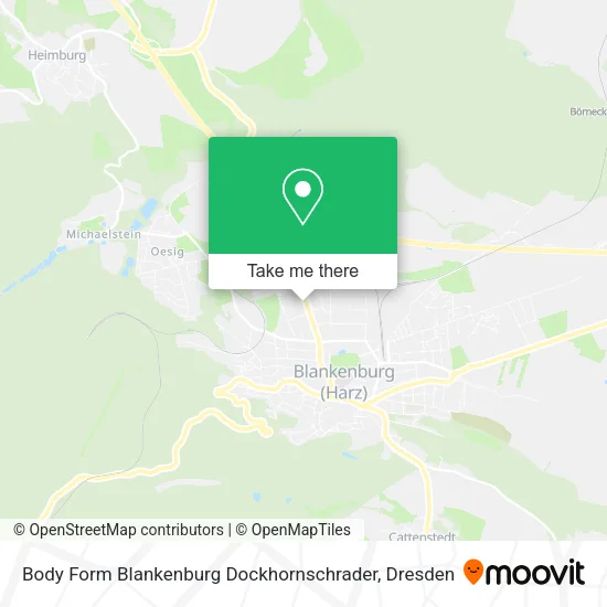 Карта Body Form Blankenburg Dockhornschrader
