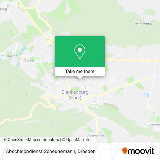 Карта Abschleppdienst Scheunemann