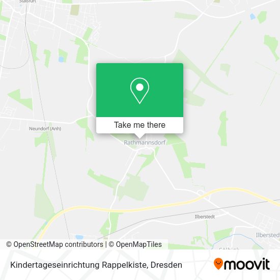 Карта Kindertageseinrichtung Rappelkiste