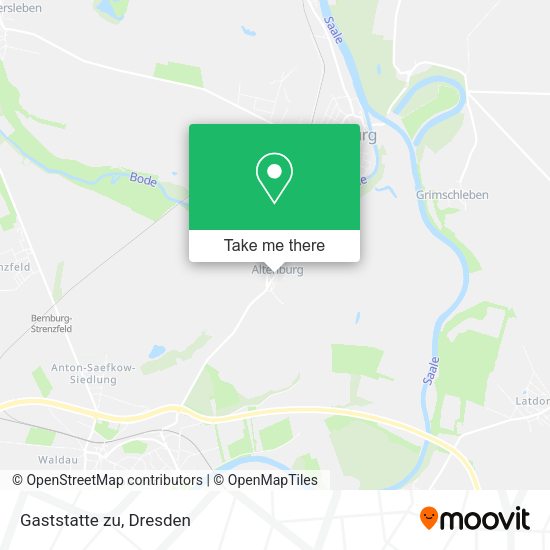 Карта Gaststatte zu