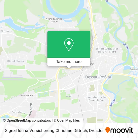 Карта Signal Iduna Versicherung Christian Dittrich