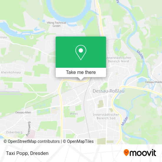 Карта Taxi Popp