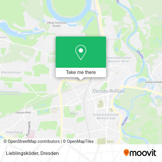 Карта Lieblingsköder