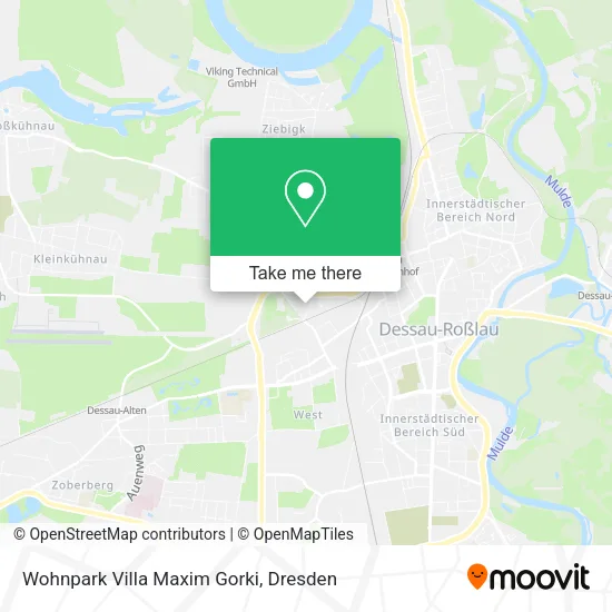 Карта Wohnpark Villa Maxim Gorki