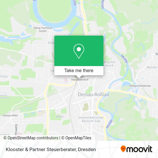 Карта Klooster & Partner Steuerberater