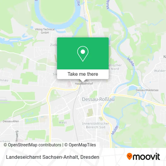 Карта Landeseichamt Sachsen-Anhalt