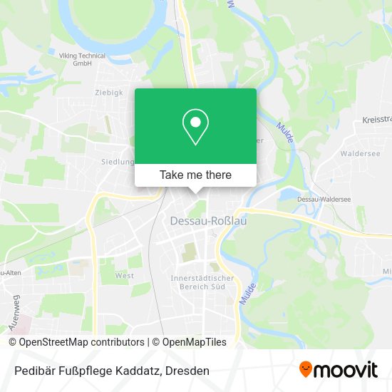 Карта Pedibär Fußpflege Kaddatz