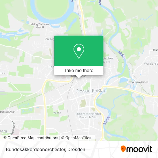 Карта Bundesakkordeonorchester