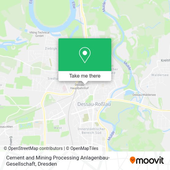 Карта Cement and Mining Processing Anlagenbau-Gesellschaft