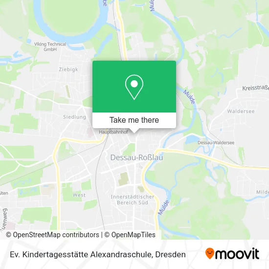 Карта Ev. Kindertagesstätte Alexandraschule