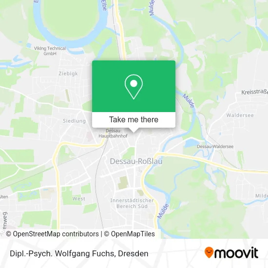 Карта Dipl.-Psych. Wolfgang Fuchs