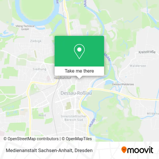 Карта Medienanstalt Sachsen-Anhalt