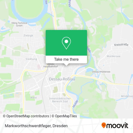 Карта Markworthschwerdtfeger
