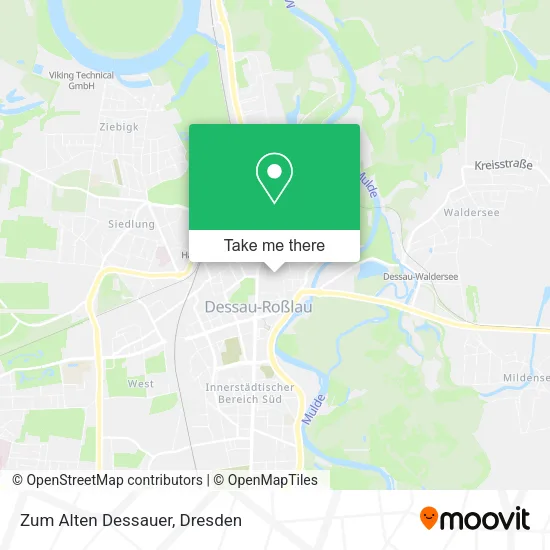 Карта Zum Alten Dessauer