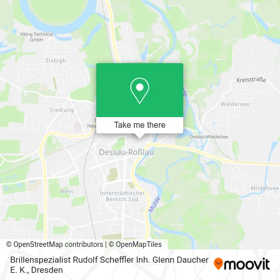 Карта Brillenspezialist Rudolf Scheffler Inh. Glenn Daucher E. K.