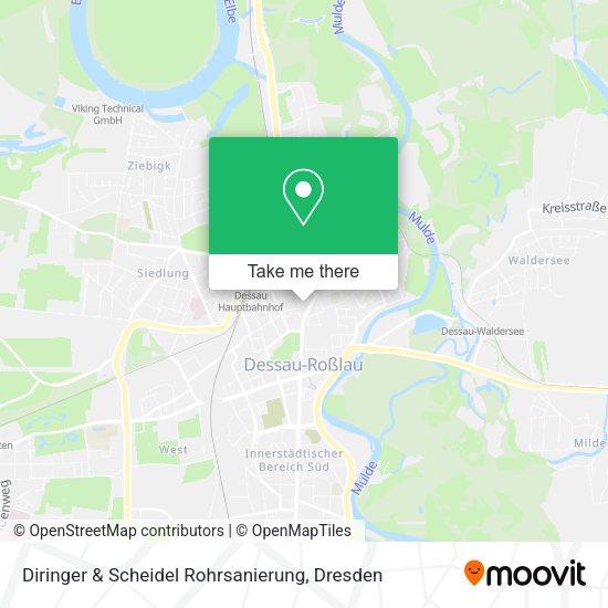 Карта Diringer & Scheidel Rohrsanierung