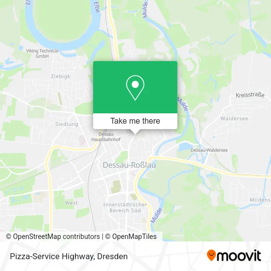 Карта Pizza-Service Highway