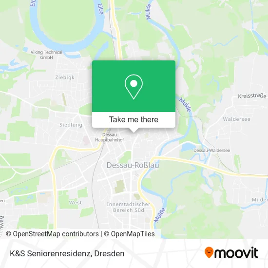 Карта K&S Seniorenresidenz