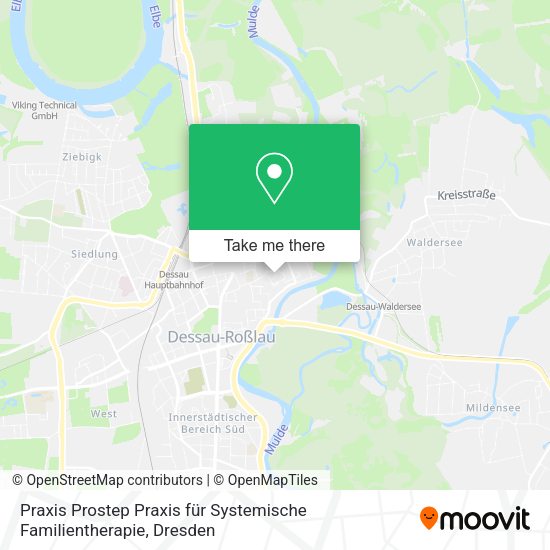 Карта Praxis Prostep Praxis für Systemische Familientherapie