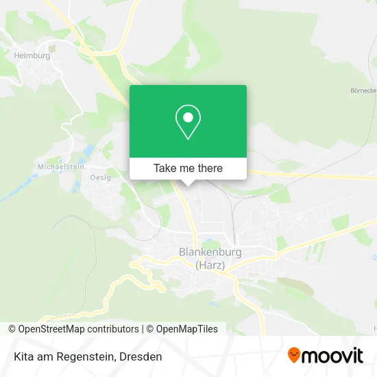 Карта Kita am Regenstein
