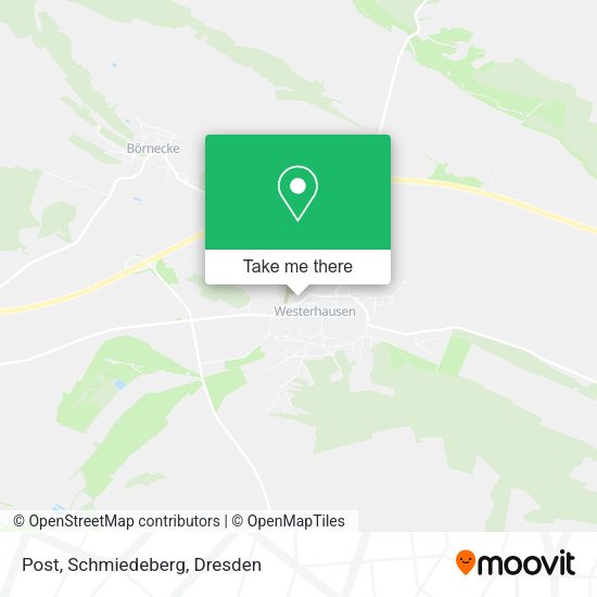 Карта Post, Schmiedeberg
