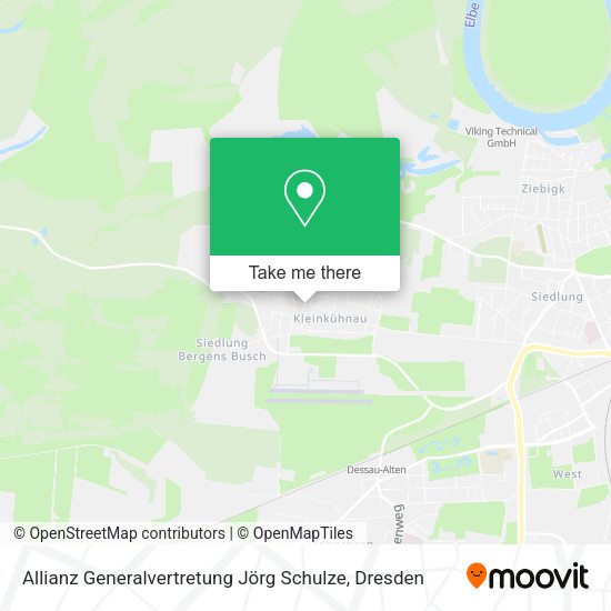 Карта Allianz Generalvertretung Jörg Schulze