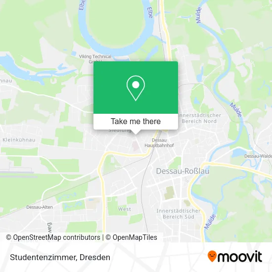 Карта Studentenzimmer