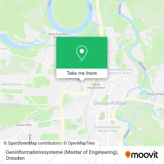 Карта Geoinformationssysteme (Master of Engineering)