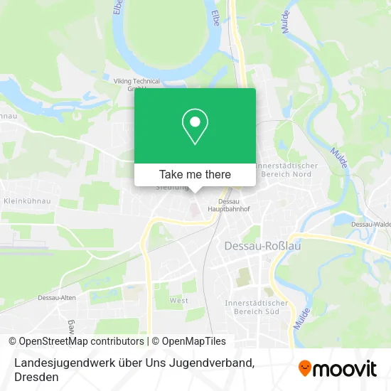 Карта Landesjugendwerk über Uns Jugendverband