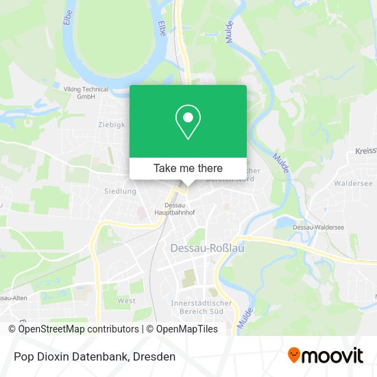 Карта Pop Dioxin Datenbank