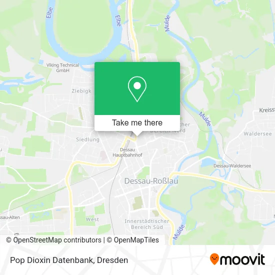 Карта Pop Dioxin Datenbank