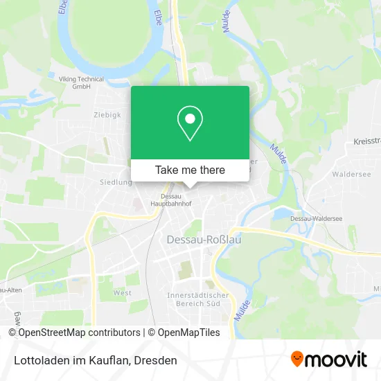 Карта Lottoladen im Kauflan