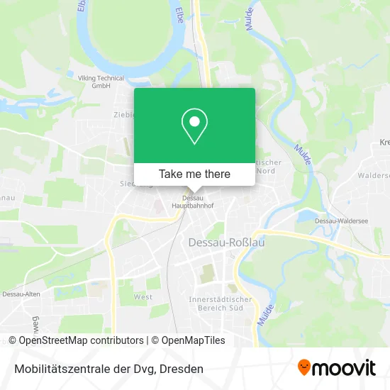 Карта Mobilitätszentrale der Dvg